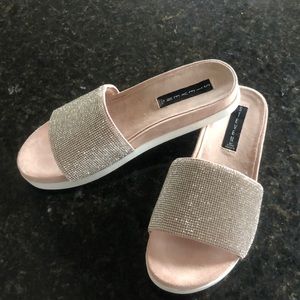 Steven madden bling slides